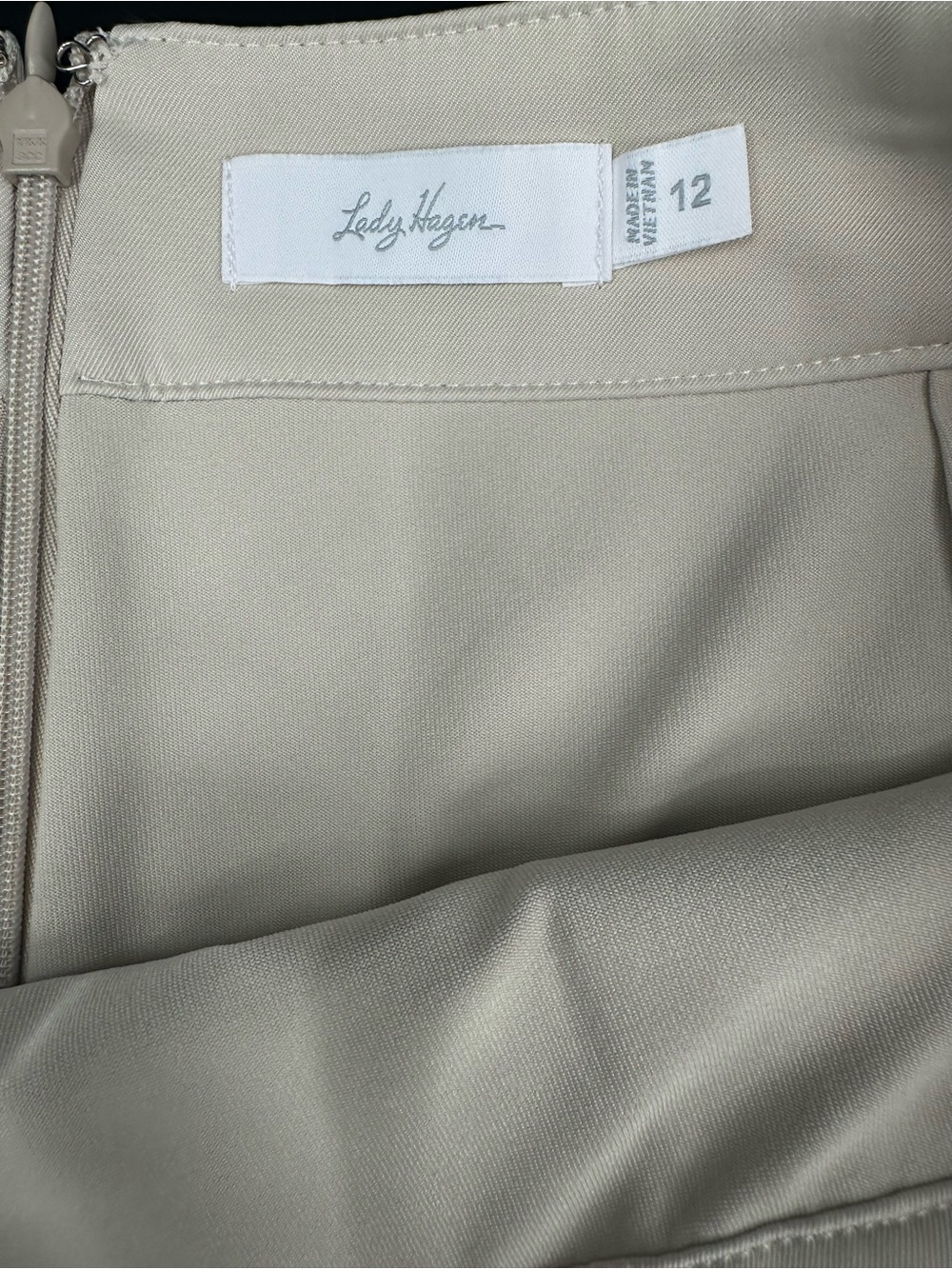 Lady Hagen White Golf Tennis Skort Built In Shorts Size 12 Stretch Athletic 1256 - Picture 8 of 9